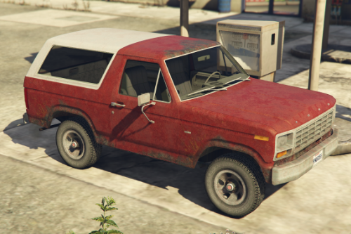 Rusted And Camouflaged Liveries For Deez' Bronco